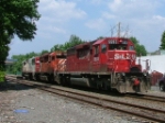 St. Lawrence & Hudson 5593, CP 5928 & SOO 6016